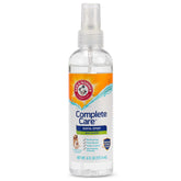 Arm & Hammer Complete Care bottle ready for brushless dog breath freshness.