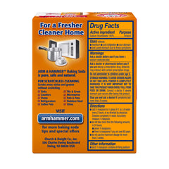 Arm & Hammer Pure Baking Soda pack shot highlights value with two 8 oz boxes