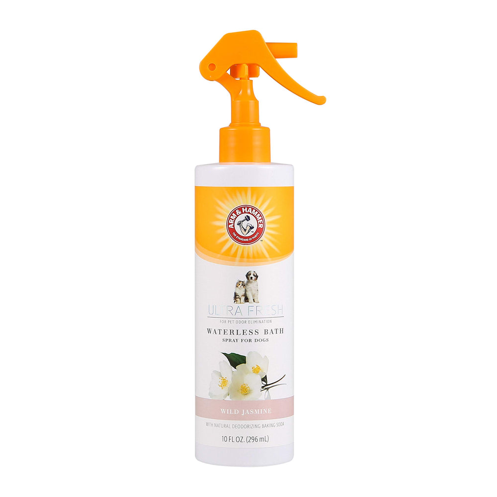 Arm & Hammer Ultra Fresh waterless dog bath spray bottle pour for quick refresh between baths