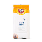 Arm & Hammer Dog Grooming Wipes for paws provide quick dirt lift between baths.