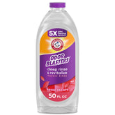 Arm & Hammer Odor Blasters Deep Rinse bottle closeup with Fresh Escape scent