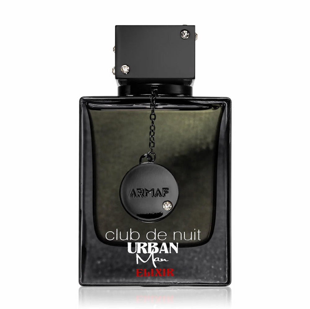 Armaf Club De Nuit Urban Elixir bottle close-up for everyday refined fragrance