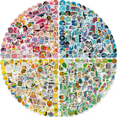 Arme Stickers Pack 400 PCS on water bottle, waterproof and long-lasting.