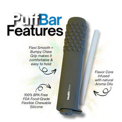 Aroma Flex PuffBar Watermelon shown in a portable on-the-go setting.