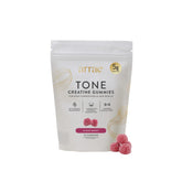 Arrae Tone Gummies bottle with mixed berry flavor for convenient muscle support