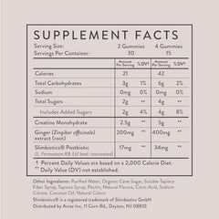 Arrae Tone Gummies with active woman performing strength move for lean muscle support.