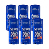 Arrid XX Extra Extra Dry solid bottle delivers long-lasting protection for busy days.