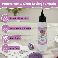 Art Glitter Glue non-toxic adhesive with strong adhesion