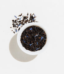 Art of Tea Earl Grey Crème hot cup with steam inviting morning ritual