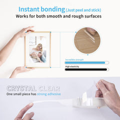 Art3d removable and residue-free tape for easy reuse