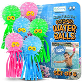 ArtCreativity octopus water ball in color assortment delivers splashy sensory play.