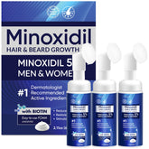 Artimore Minoxidil Foam bottle front for thinning hair support.