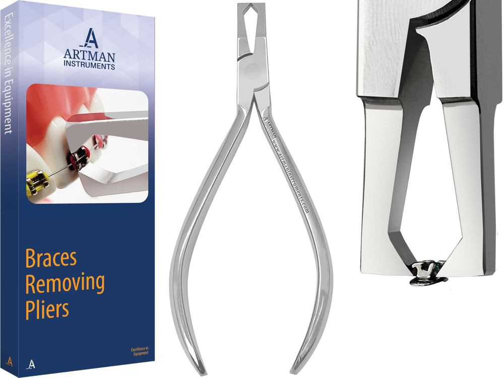 ARTMAN Instruments braces removal tool pliers for precise bracket removal.