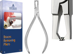 ARTMAN Instruments braces removal tool pliers for precise bracket removal.