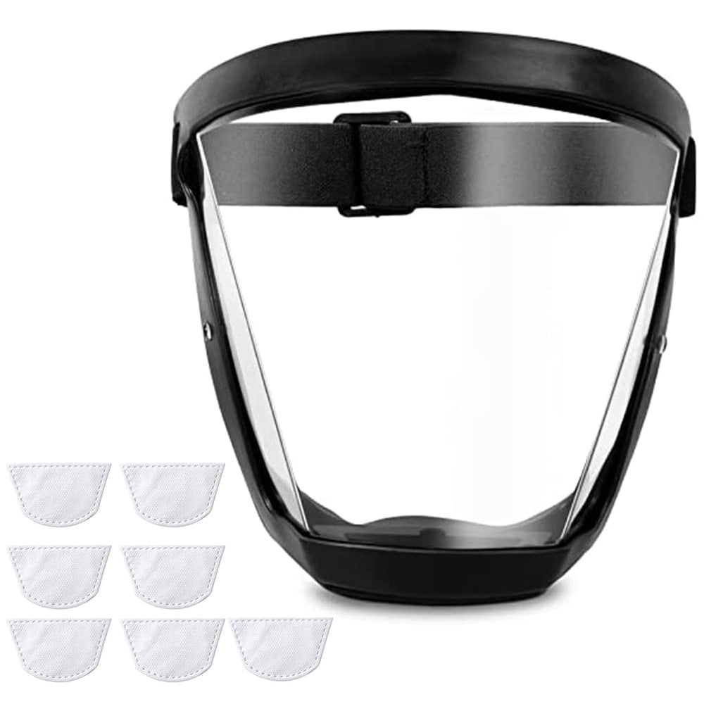 Ascavs full-face shield anti-fog visor for clear outdoor visibility during yard work