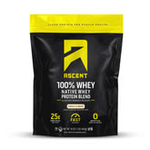 Ascent 100% Whey Protein Vanilla powder for smooth shakes and post-workout support.