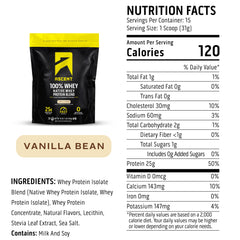Ascent label shows gluten-free status and clean ingredients at a glance.