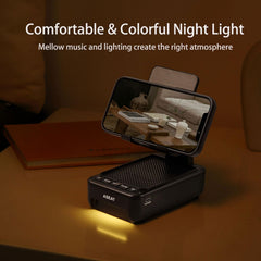 ASEAT foldable portable stand fits easily in a bag for travel