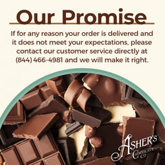 Asher's Chocolates milk and dark chocolate pretzels offer a balanced sweet-and-salty bite.