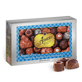 Asher's Sugar Free Chocolate Assortment box front, ideal for gifting.