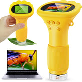 Ashfly Kids Microscope with 2inch screen offering crisp detail for curious young explorers