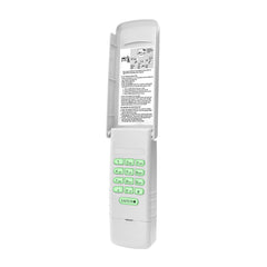 Asonpao 878Max keypad front view offers quick wireless entry for your garage.