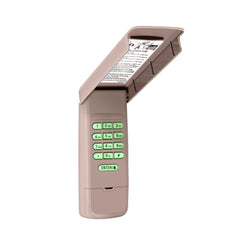 ASONPAO LiftMaster 877MAX keypad demonstrates wide compatibility with multiple opener models