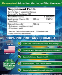 asquared nicotinamide vegan-friendly packaging shown for dietary supplement use
