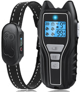 Asrcs dog shock collar with remote control for humane training cues.