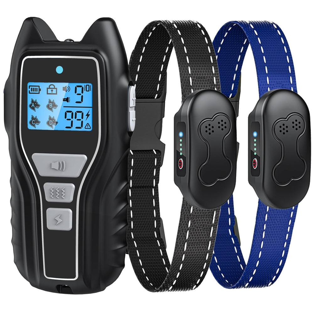 Asrcs shock collar with remote control enables precise dog training and behavior guidance.