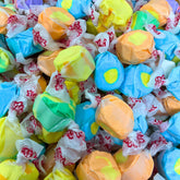 Assortit Easter tropical taffy banana pieces, chewy and fruity for grab-and-go snacking.