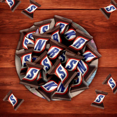 Assortit Snickers Minis as pinata fillers during celebrations.