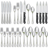 Astercook 24-piece silverware set full display for daily family meals