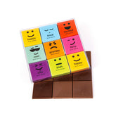 Astor Moodibars mood squares pack displaying premium Belgian chocolate for sharing.