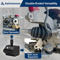 Astrionnova universal spreader: upper split hub end for precise engagement