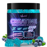 Asumtal Creatine Monohydrate Gummies packaging for convenient daily use.