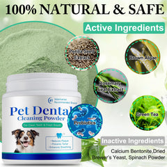 asusxcli dog dental powder texture closeup highlights powder for easy daily use