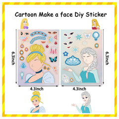 Asverbet large sticker sheet 4.3x6.3 inches for bold decorating.