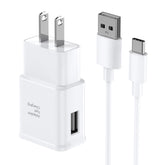 Aszpbydz fast charger with 6.6ft USB C cable delivering quick charging at home