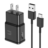 Aszpbydz USB-C charger with 6.6-foot cable for Samsung devices and fast charging.