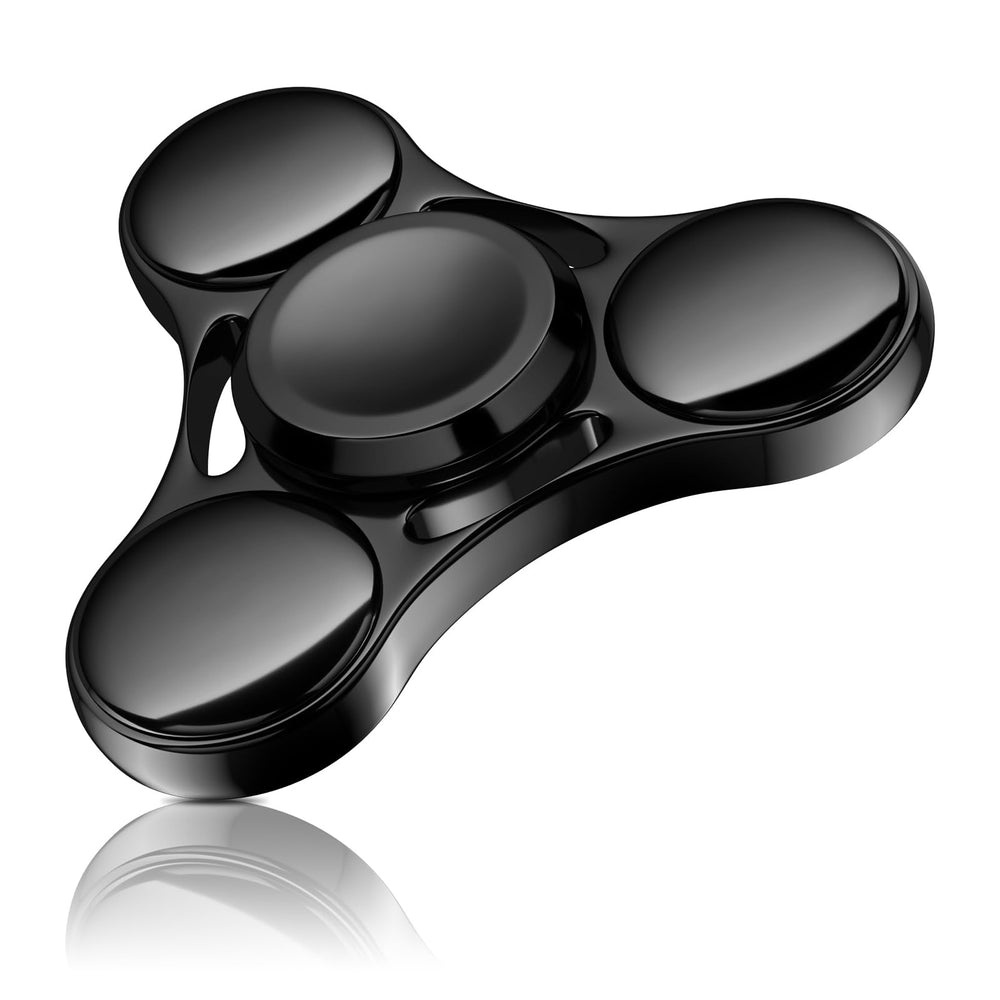 ATESSON fidget spinner front view with stainless steel bearing for smooth spins.