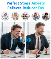 ATESSON fidget spinner in hand demonstrates easy one-handed use and stress relief.