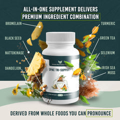 Athelas Spike Tri-Support bottle pour showing easy daily intake