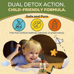 Kids enjoy the naturally sweet Monk Fruit flavor of Atherionyxora Detox.
