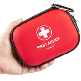 Atickyaid mini first aid kit closed case ready for quick trips