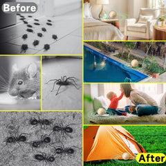 Atindirey car engine protection ball designed for slow-release pest deterrence.
