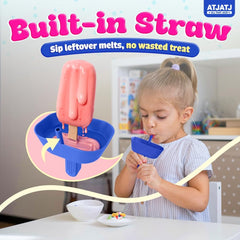ATJATJ dishwasher-safe popsicle holders simplify cleanup