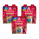Atkins Strong Café Latte Shake bottle front for on-the-go protein
