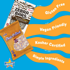 Atkinson's gluten-free, kosher, vegan ingredients highlight clean-label snack.