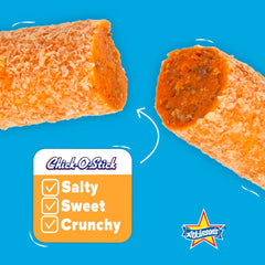Toasted coconut coating on Atkinson's Sugar Free Chick-O-Stick Nuggets